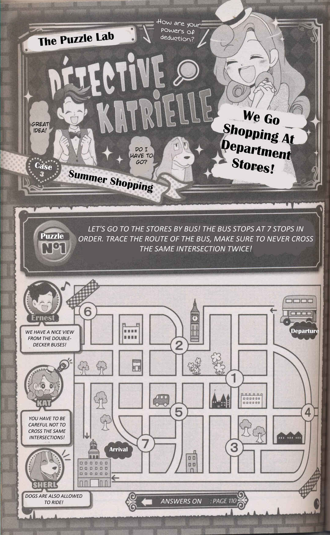 Page 1 Chapter 3.5 Layton Mystery Detective Agency: Katris Puzzle Solving Files