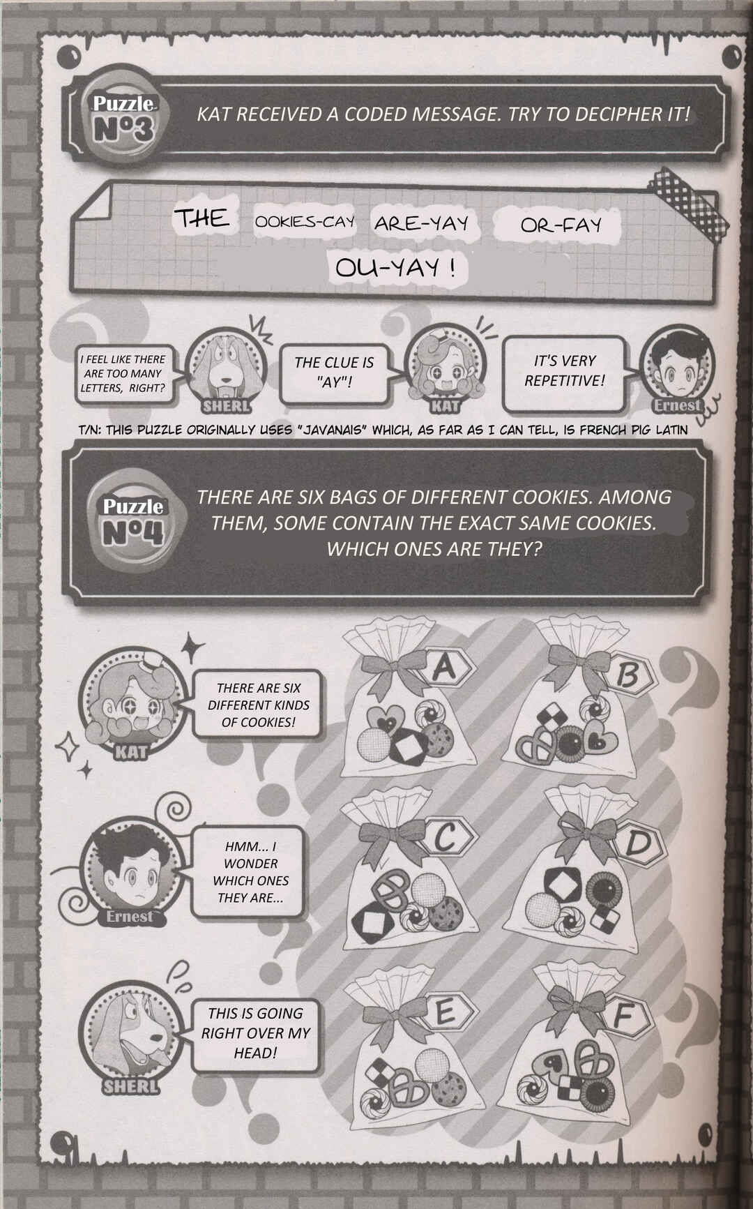 Page 3 Chapter 1.5 Layton Mystery Detective Agency: Katris Puzzle Solving Files