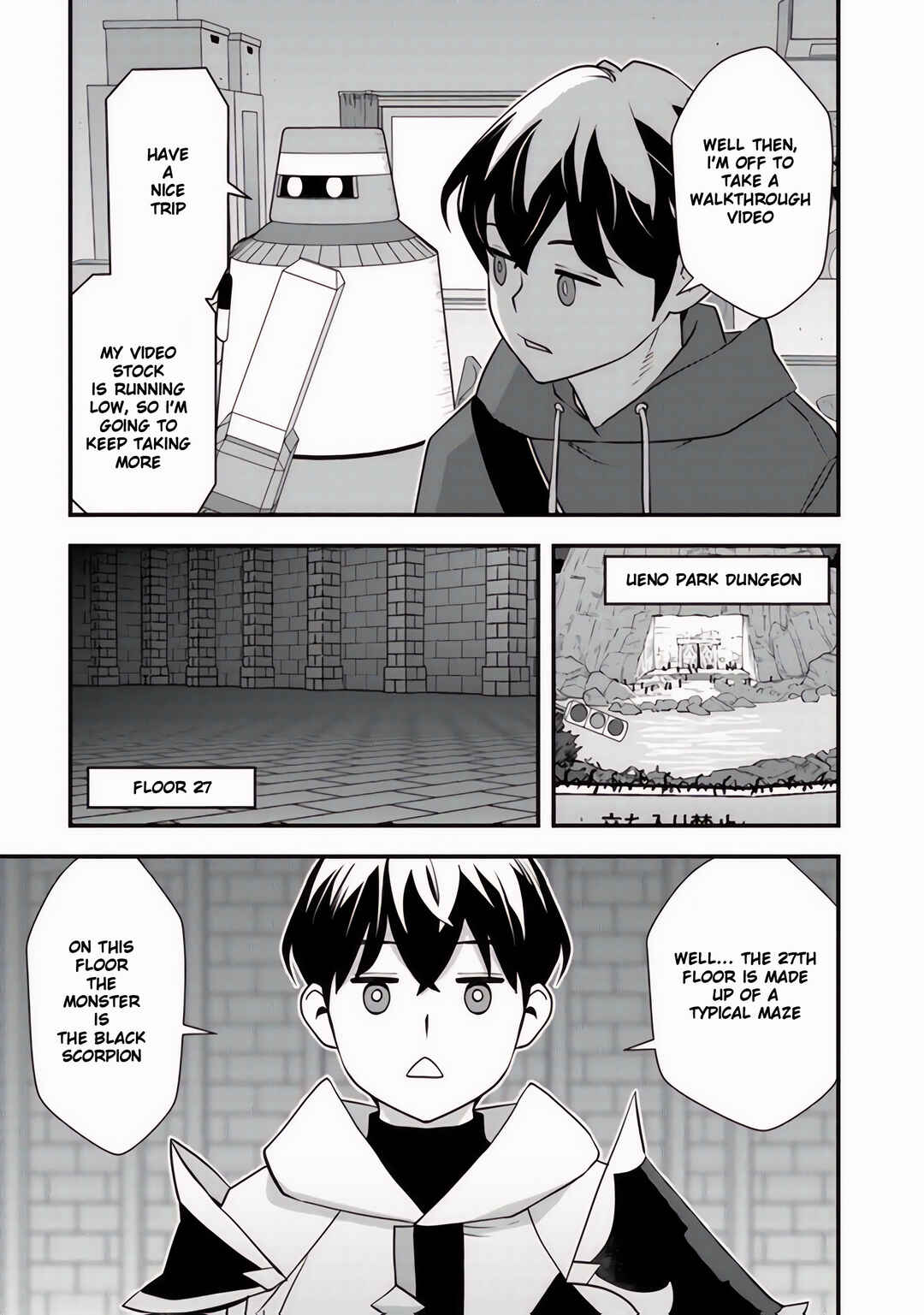 Page 20 Chapter 8.1 Isekai Kaeri no Yuusha wa, Dungeon ga Shutsugen shita Genjitsu Sekai de, Influencer natte Kane wo Kasegimasu!