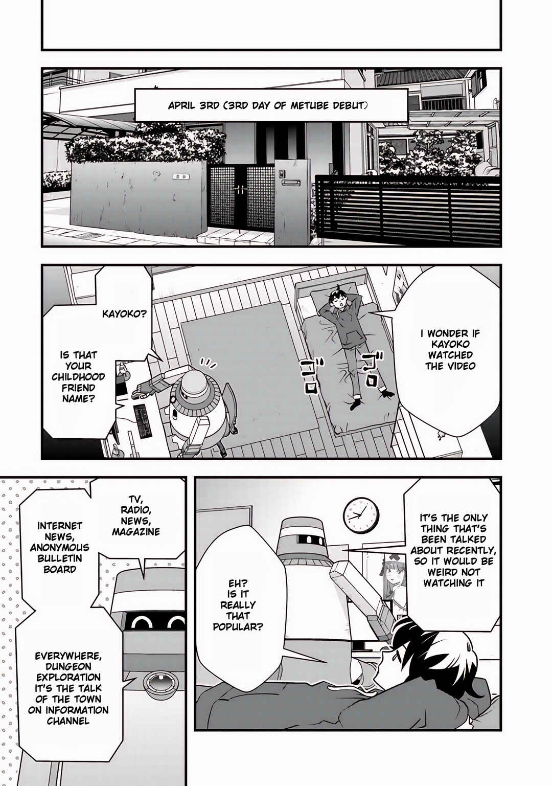 Page 2 Chapter 8.2 Isekai Kaeri no Yuusha wa, Dungeon ga Shutsugen shita Genjitsu Sekai de, Influencer natte Kane wo Kasegimasu!