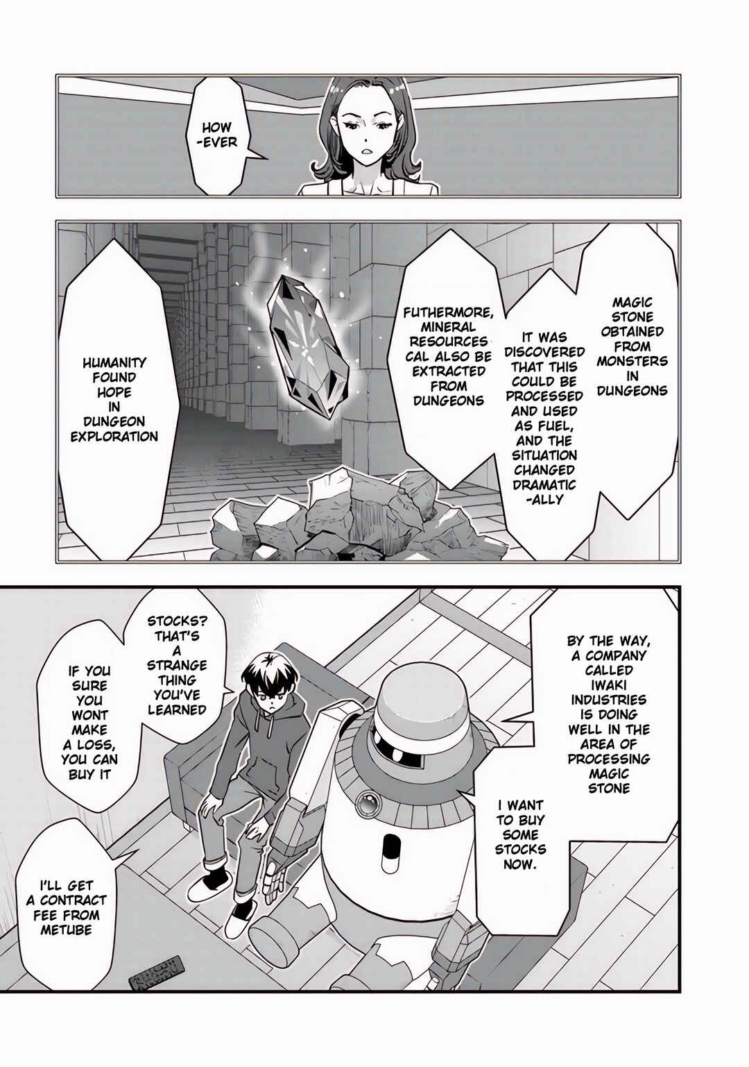Page 4 Chapter 8.2 Isekai Kaeri no Yuusha wa, Dungeon ga Shutsugen shita Genjitsu Sekai de, Influencer natte Kane wo Kasegimasu!