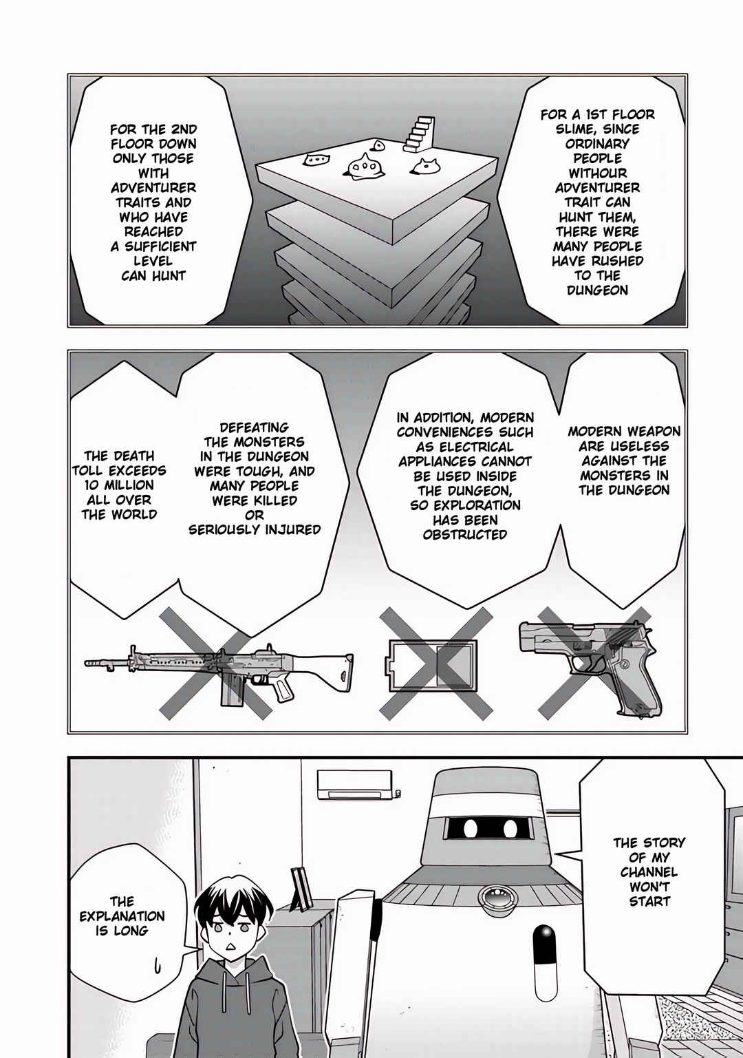 Page 5 Chapter 8.2 Isekai Kaeri no Yuusha wa, Dungeon ga Shutsugen shita Genjitsu Sekai de, Influencer natte Kane wo Kasegimasu!