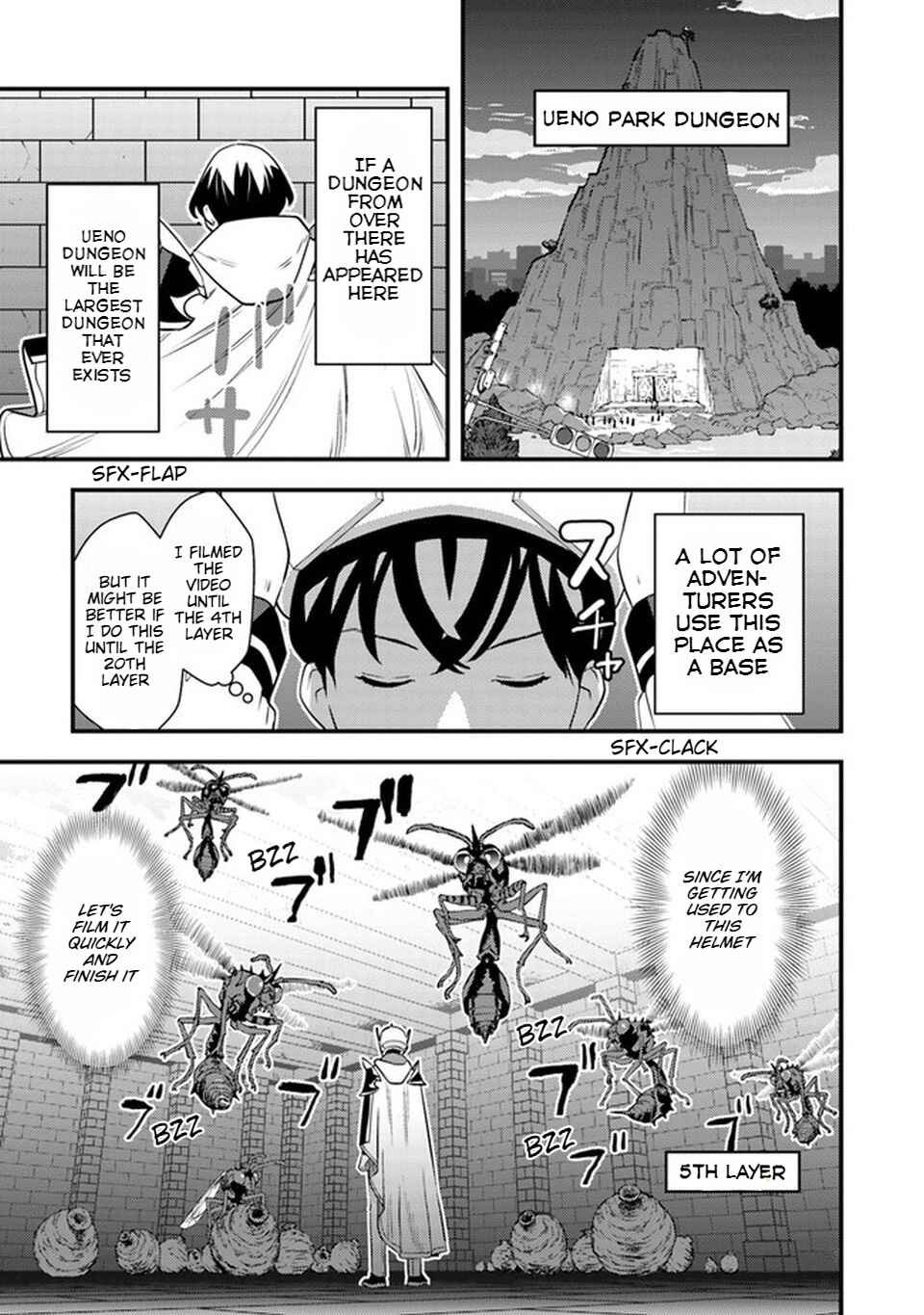Page 14 Chapter 6.1 Isekai Kaeri no Yuusha wa, Dungeon ga Shutsugen shita Genjitsu Sekai de, Influencer natte Kane wo Kasegimasu!