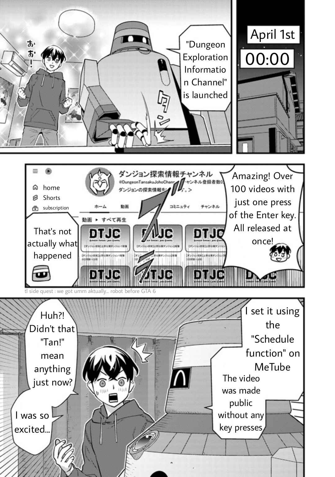 Page 9 Chapter 7.1 Isekai Kaeri no Yuusha wa, Dungeon ga Shutsugen shita Genjitsu Sekai de, Influencer natte Kane wo Kasegimasu!