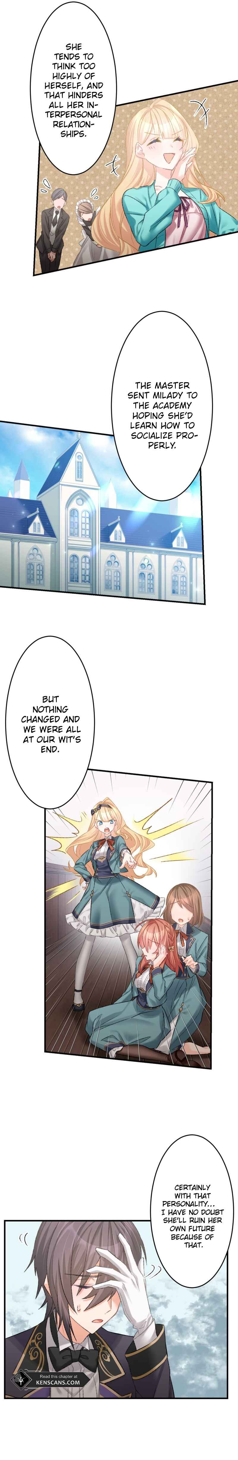 Page 7 Chapter 3 The Villainess (Like a Noodle Slide)