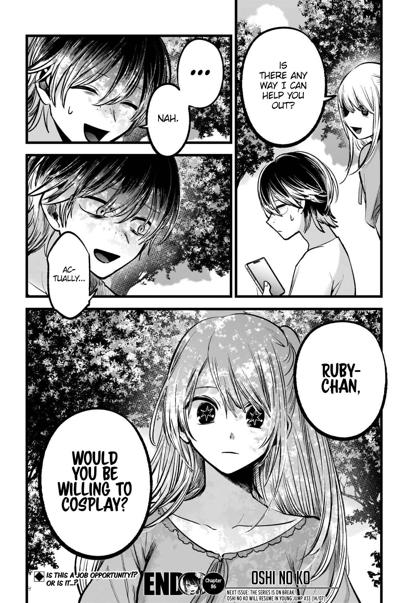 Page 19 Chapter 86 【Oshi no Ko】