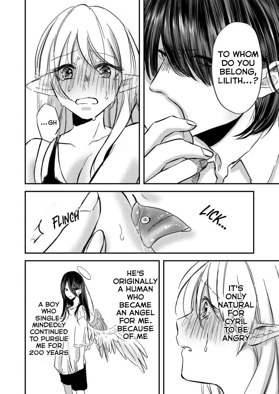 Page 12 Chapter 1.5 Yandere Tenshi wa Ohitoyoshi Succubus ni Goshuushin 2