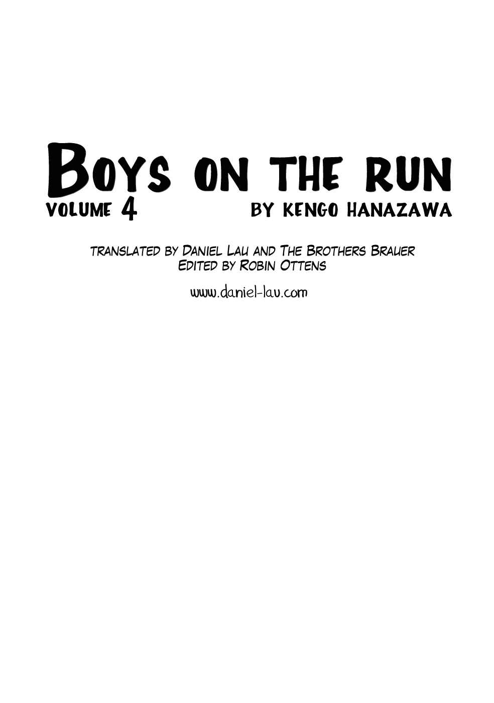 Page 3 Chapter 33 Boys on the Run