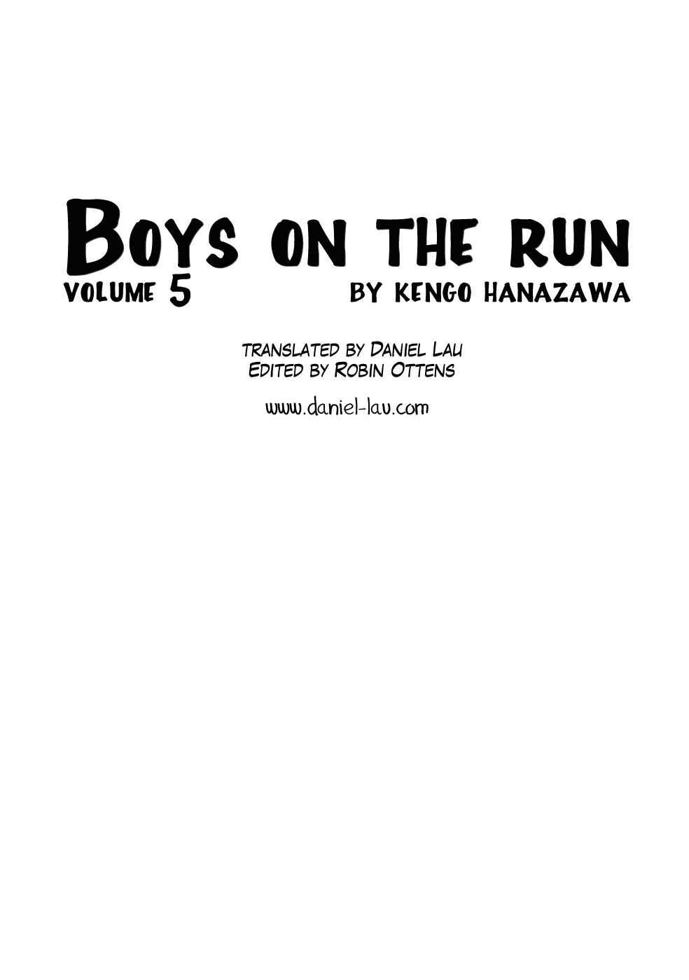 Page 3 Chapter 44 Boys on the Run