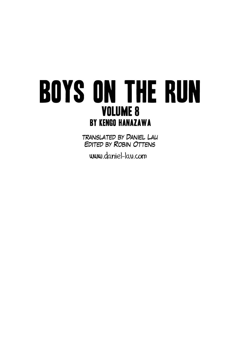 Page 3 Chapter 77 Boys on the Run