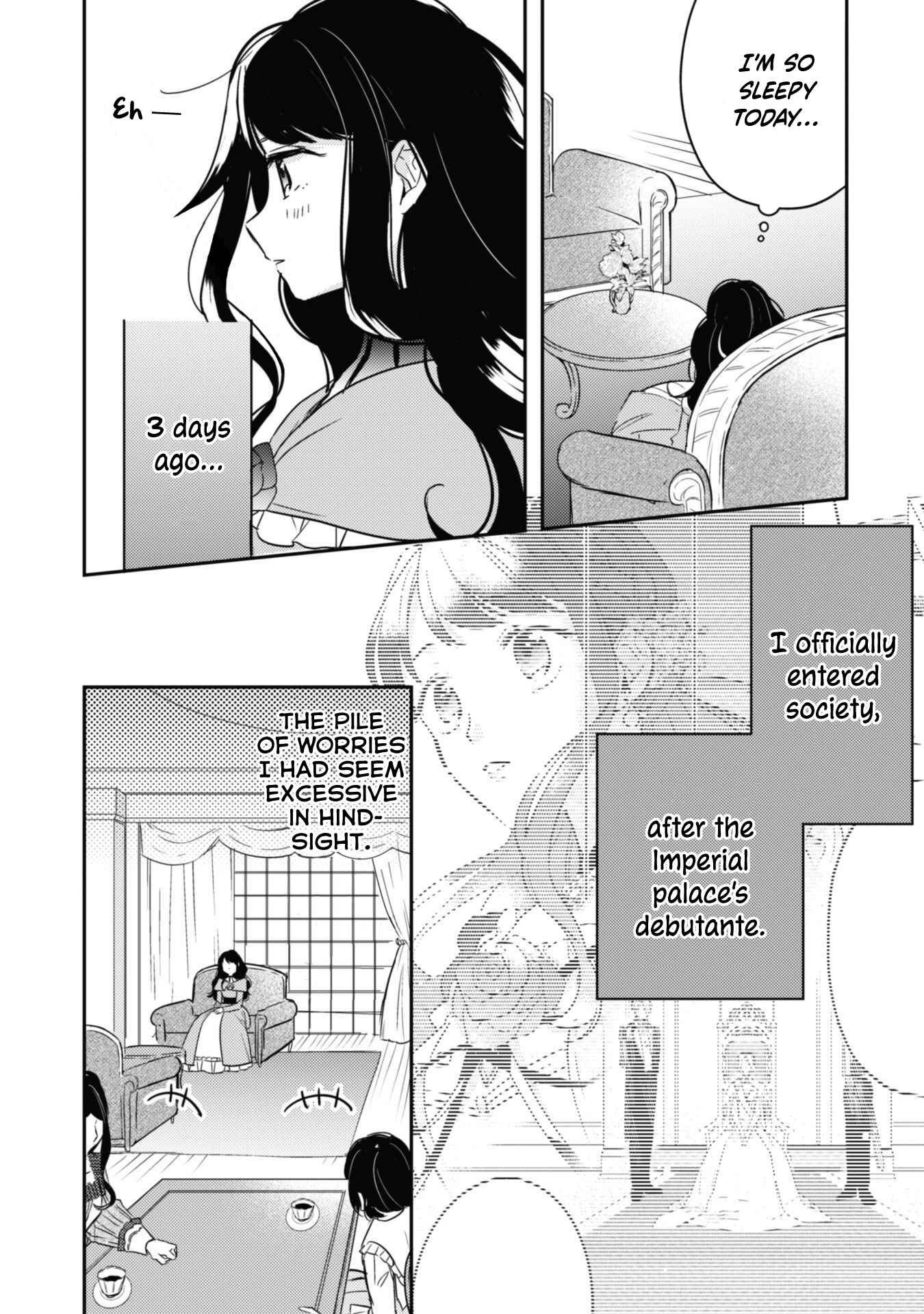 Page 4 Chapter 2 Outei Denka no Okiniiri Tensei Shite mo Tenteki kara Nigerarenai You desu?!