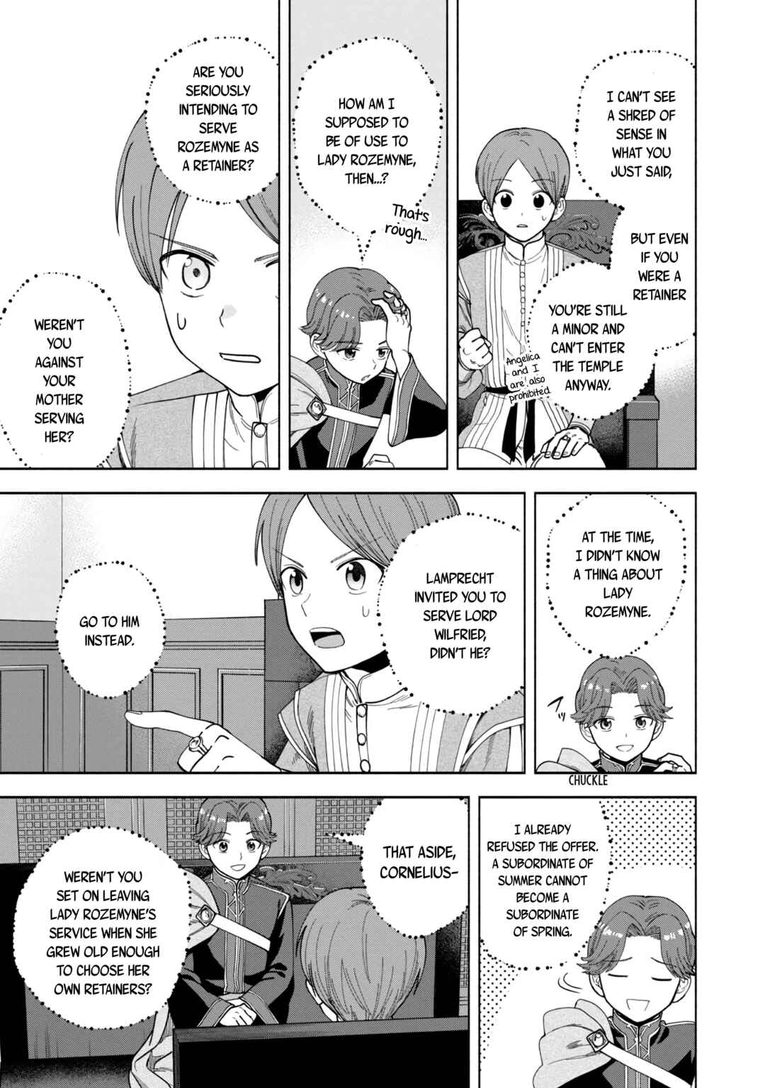 Page 14 Chapter 7.5 Honzuki no Gekokujou: Shisho ni Naru Tame ni wa Shudan o Erandeiraremasen—Dai 4-bu: Kizokuin no Toshokan o Sukuitai!