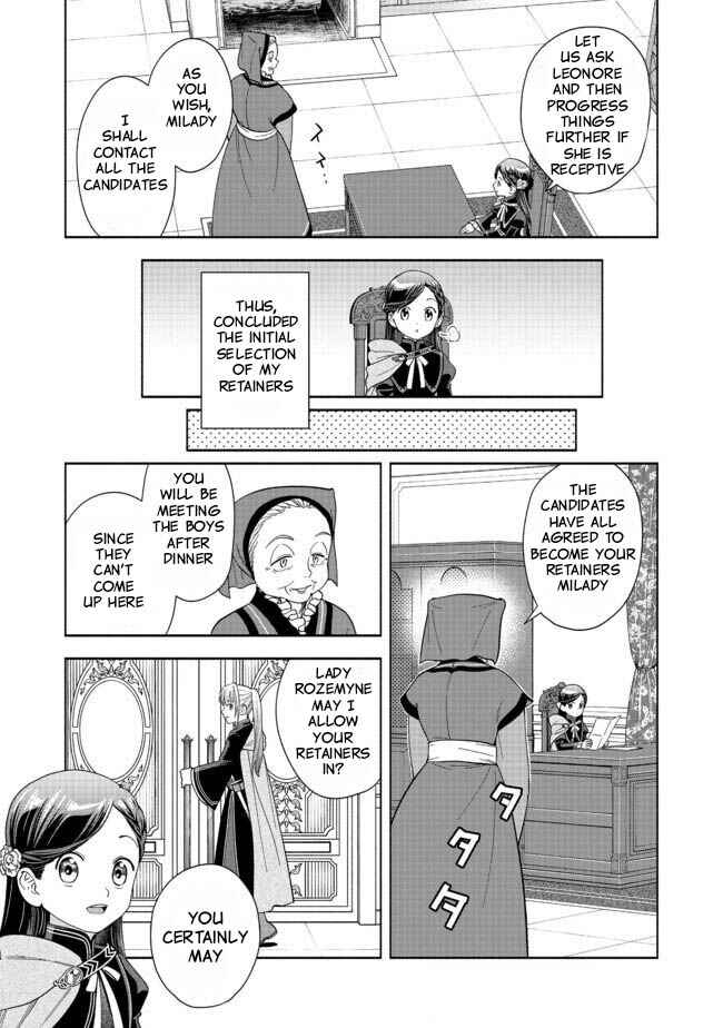 Page 20 Chapter 4 Honzuki no Gekokujou: Shisho ni Naru Tame ni wa Shudan o Erandeiraremasen—Dai 4-bu: Kizokuin no Toshokan o Sukuitai!