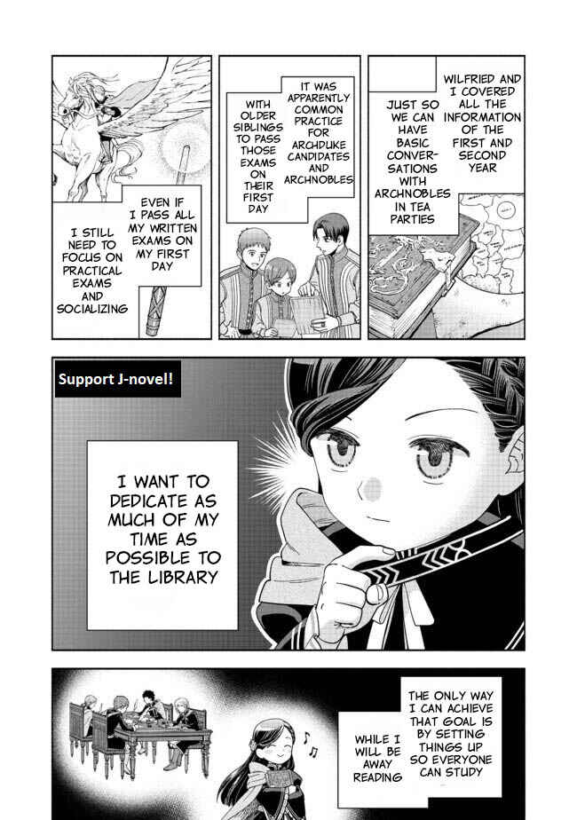 Page 28 Chapter 4 Honzuki no Gekokujou: Shisho ni Naru Tame ni wa Shudan o Erandeiraremasen—Dai 4-bu: Kizokuin no Toshokan o Sukuitai!