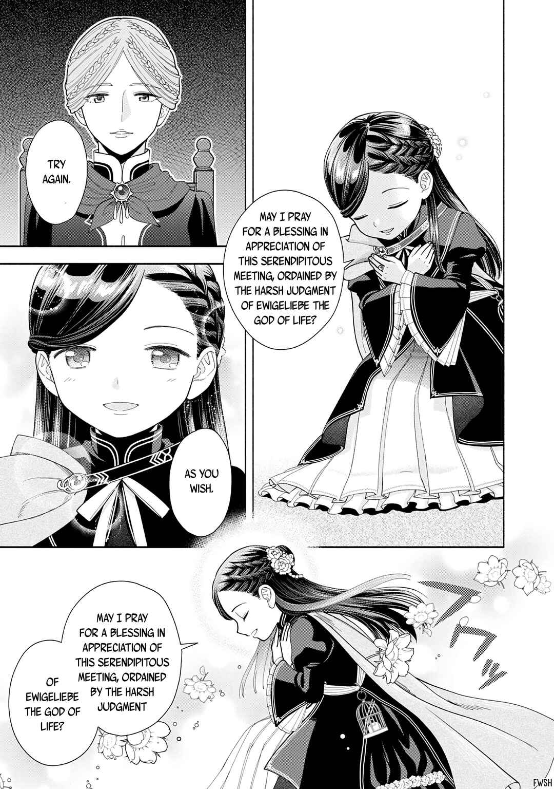 Page 9 Chapter 13 Honzuki no Gekokujou: Shisho ni Naru Tame ni wa Shudan o Erandeiraremasen—Dai 4-bu: Kizokuin no Toshokan o Sukuitai!