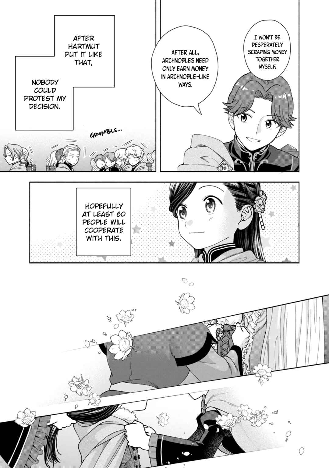Page 14 Chapter 9 Honzuki no Gekokujou: Shisho ni Naru Tame ni wa Shudan o Erandeiraremasen—Dai 4-bu: Kizokuin no Toshokan o Sukuitai!