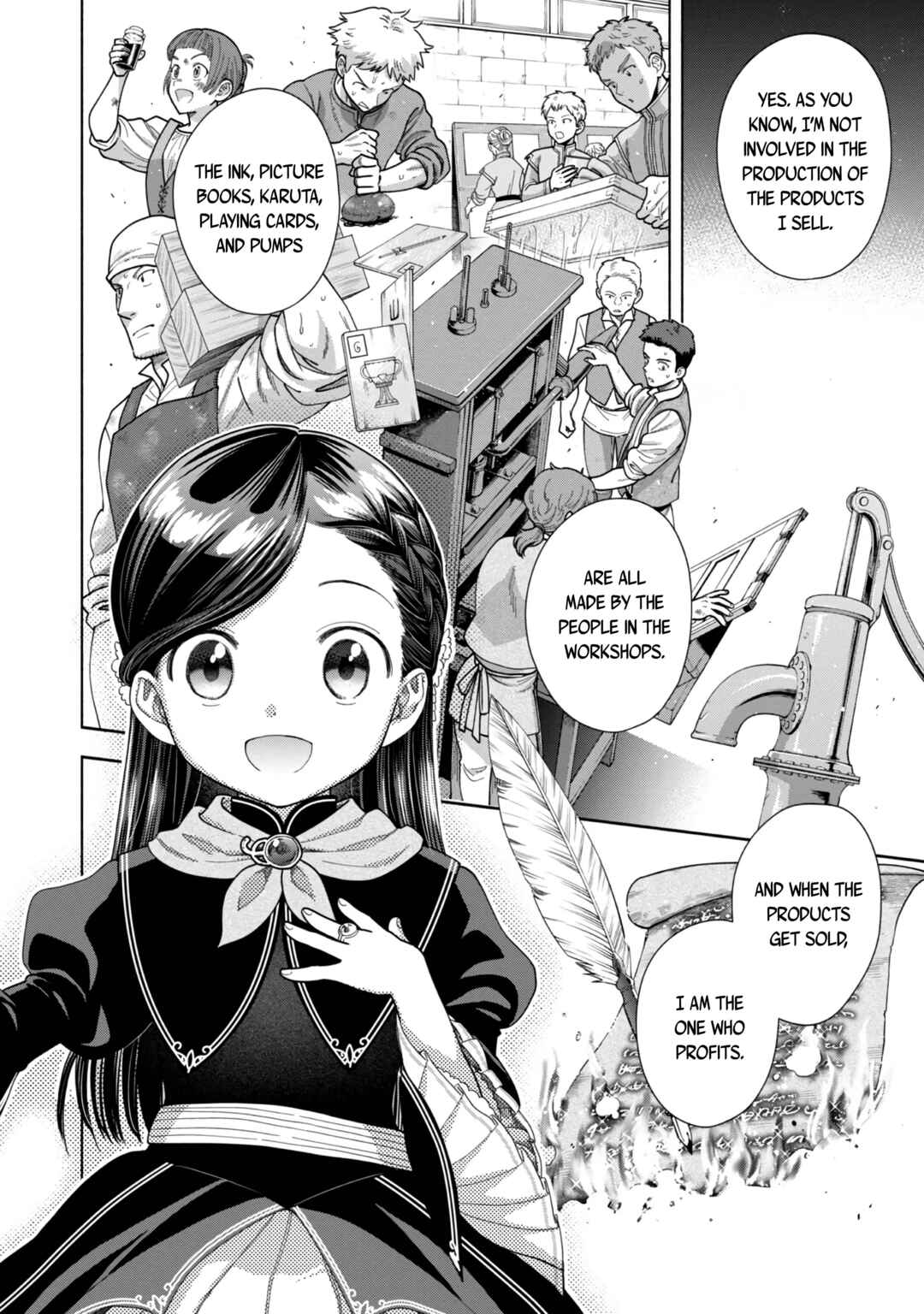 Page 7 Chapter 9 Honzuki no Gekokujou: Shisho ni Naru Tame ni wa Shudan o Erandeiraremasen—Dai 4-bu: Kizokuin no Toshokan o Sukuitai!