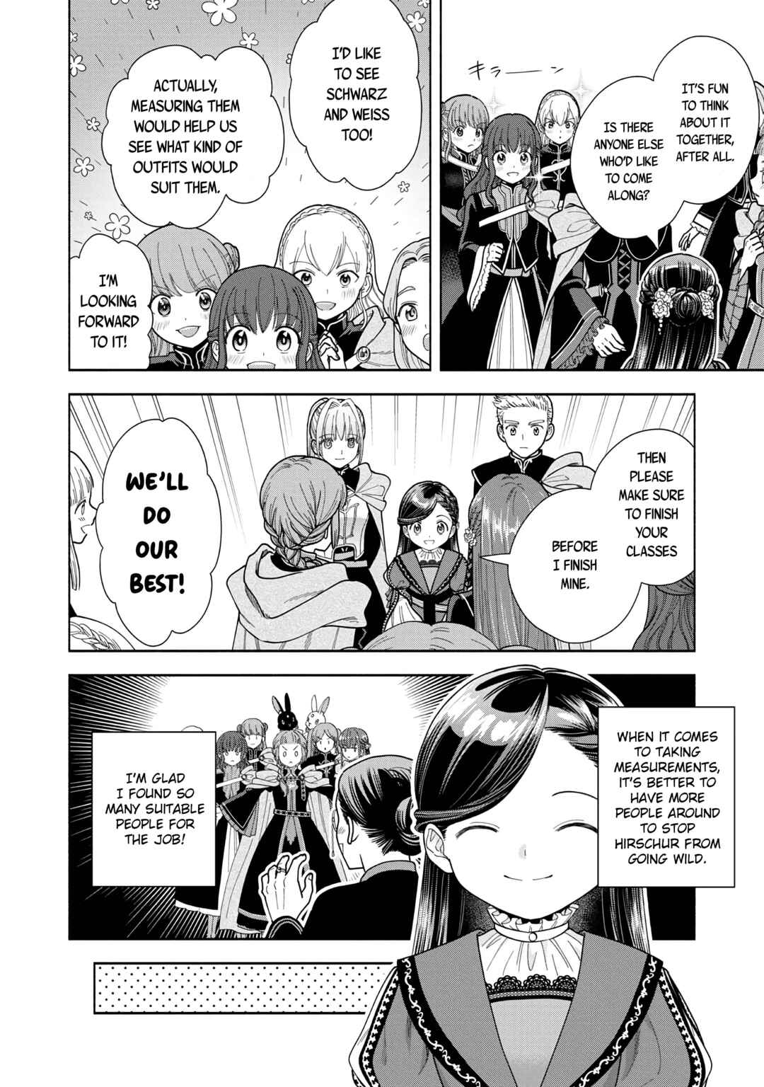 Page 22 Chapter 15 Honzuki no Gekokujou: Shisho ni Naru Tame ni wa Shudan o Erandeiraremasen—Dai 4-bu: Kizokuin no Toshokan o Sukuitai!