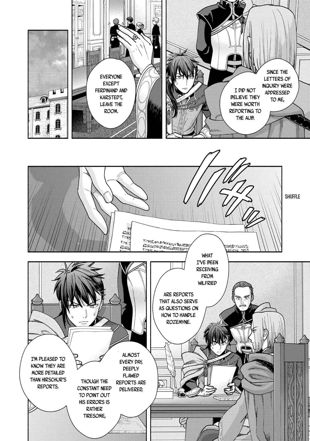 Page 26 Chapter 15 Honzuki no Gekokujou: Shisho ni Naru Tame ni wa Shudan o Erandeiraremasen—Dai 4-bu: Kizokuin no Toshokan o Sukuitai!