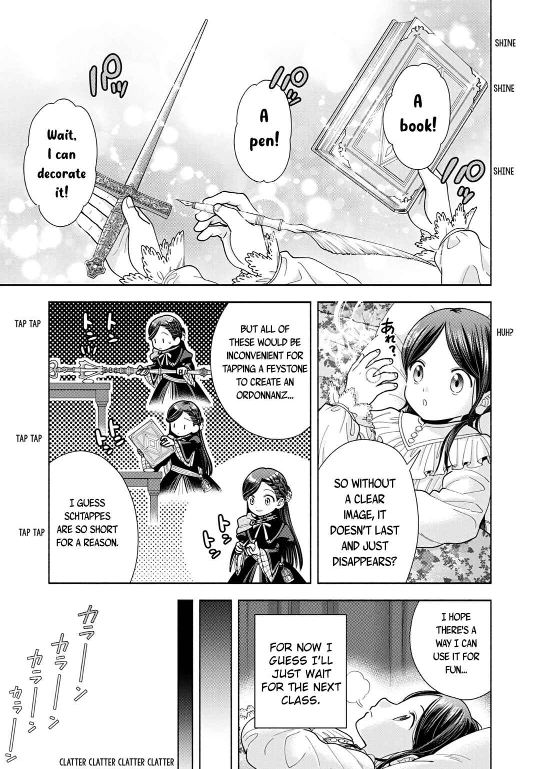 Page 9 Chapter 15 Honzuki no Gekokujou: Shisho ni Naru Tame ni wa Shudan o Erandeiraremasen—Dai 4-bu: Kizokuin no Toshokan o Sukuitai!
