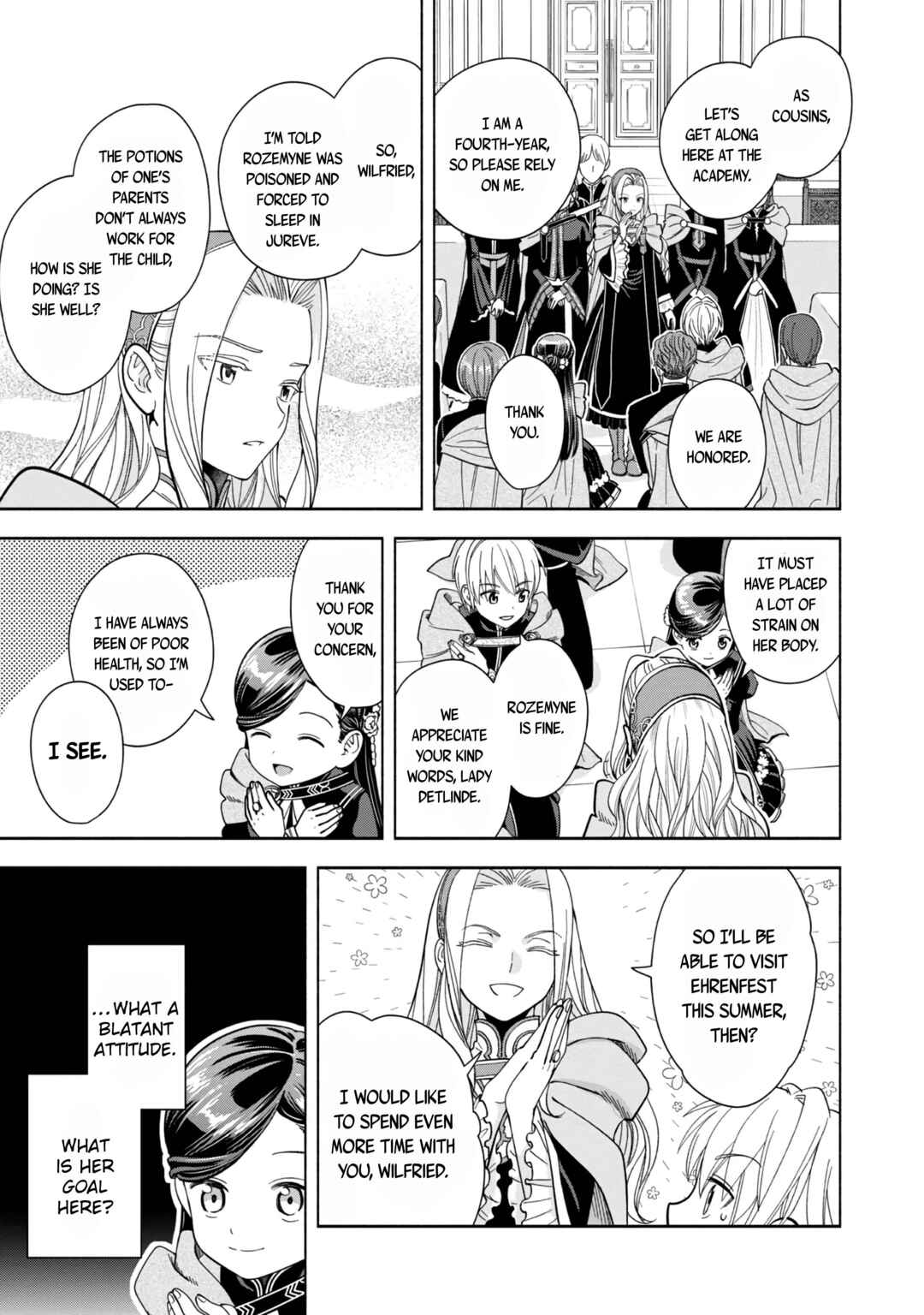 Page 13 Chapter 6 Honzuki no Gekokujou: Shisho ni Naru Tame ni wa Shudan o Erandeiraremasen—Dai 4-bu: Kizokuin no Toshokan o Sukuitai!