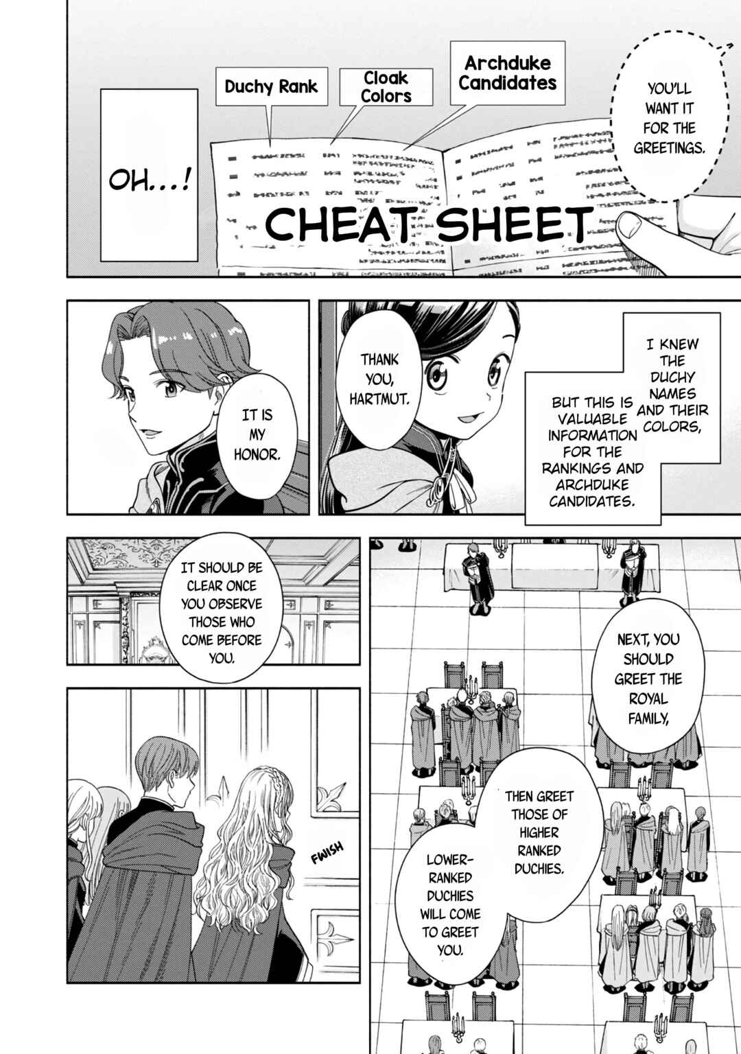 Page 2 Chapter 6 Honzuki no Gekokujou: Shisho ni Naru Tame ni wa Shudan o Erandeiraremasen—Dai 4-bu: Kizokuin no Toshokan o Sukuitai!