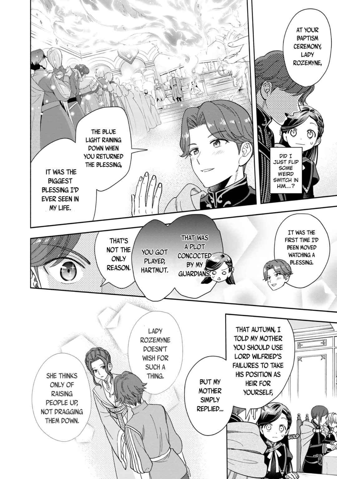 Page 22 Chapter 6 Honzuki no Gekokujou: Shisho ni Naru Tame ni wa Shudan o Erandeiraremasen—Dai 4-bu: Kizokuin no Toshokan o Sukuitai!