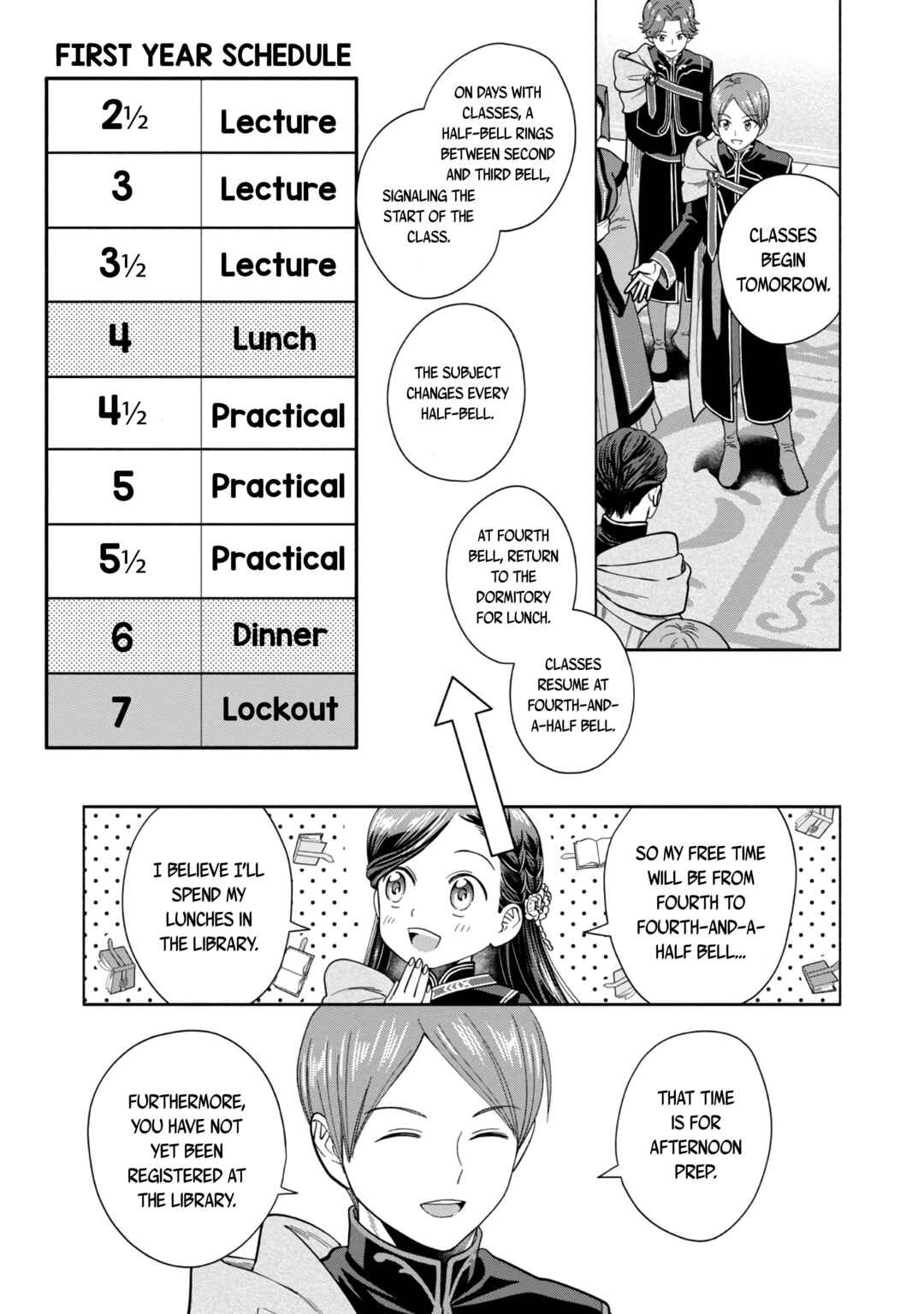 Page 25 Chapter 6 Honzuki no Gekokujou: Shisho ni Naru Tame ni wa Shudan o Erandeiraremasen—Dai 4-bu: Kizokuin no Toshokan o Sukuitai!