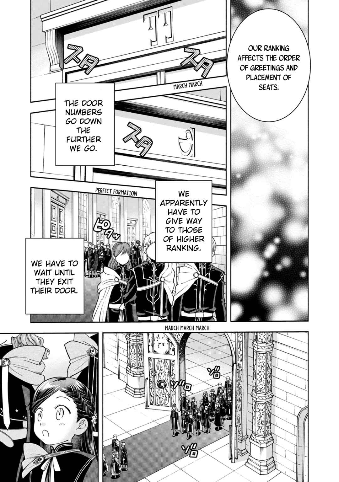 Page 28 Chapter 5 Honzuki no Gekokujou: Shisho ni Naru Tame ni wa Shudan o Erandeiraremasen—Dai 4-bu: Kizokuin no Toshokan o Sukuitai!