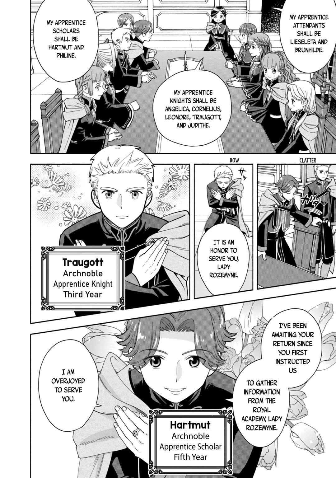 Page 5 Chapter 5 Honzuki no Gekokujou: Shisho ni Naru Tame ni wa Shudan o Erandeiraremasen—Dai 4-bu: Kizokuin no Toshokan o Sukuitai!