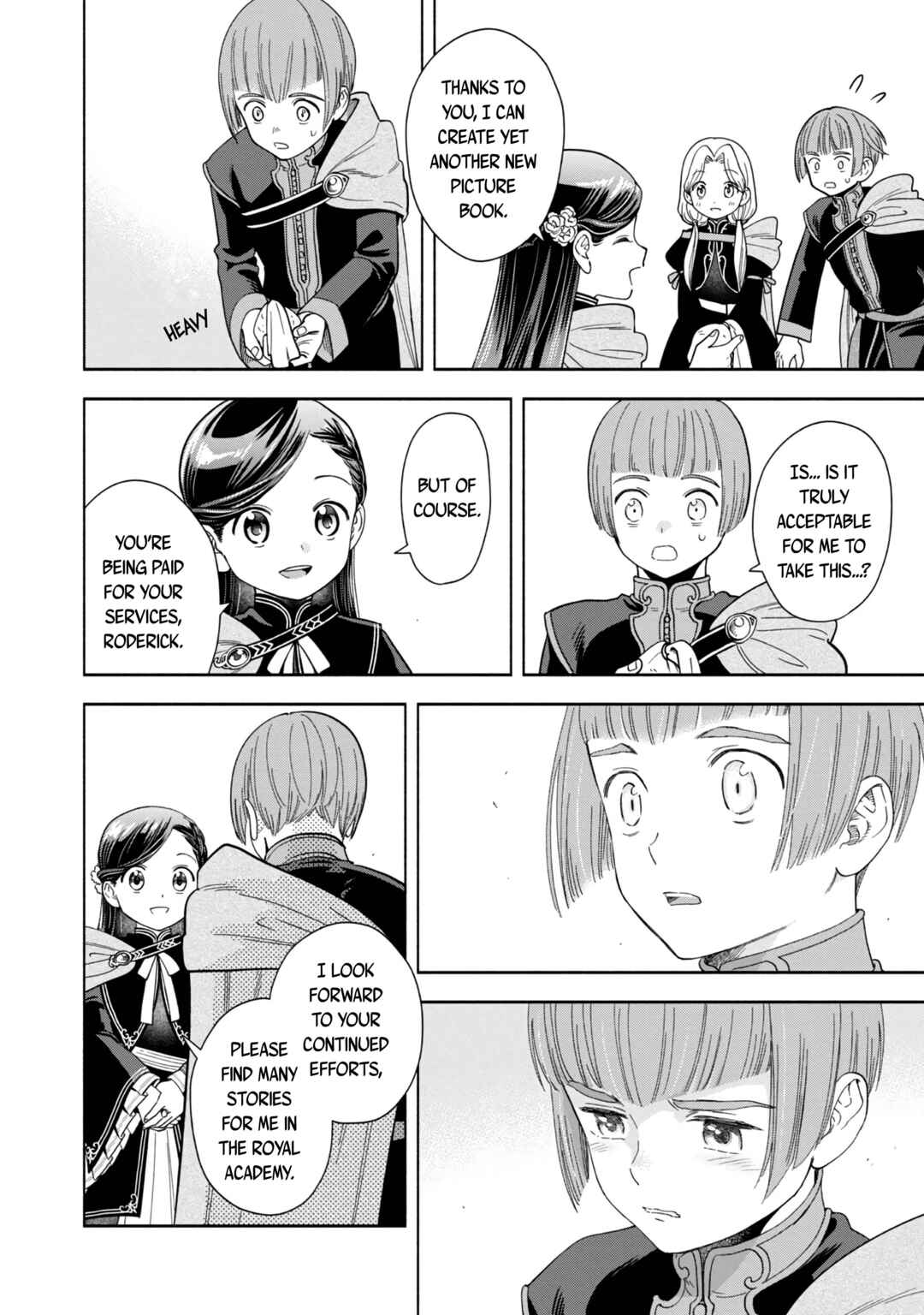 Page 7 Chapter 5 Honzuki no Gekokujou: Shisho ni Naru Tame ni wa Shudan o Erandeiraremasen—Dai 4-bu: Kizokuin no Toshokan o Sukuitai!