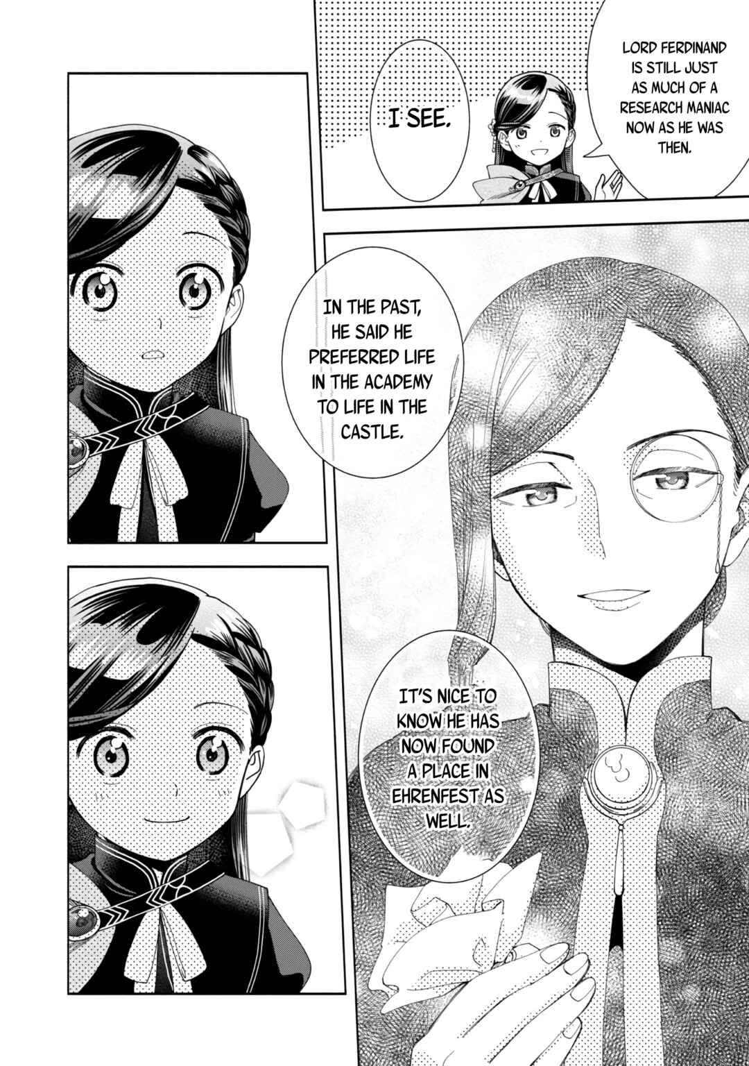 Page 29 Chapter 7 Honzuki no Gekokujou: Shisho ni Naru Tame ni wa Shudan o Erandeiraremasen—Dai 4-bu: Kizokuin no Toshokan o Sukuitai!