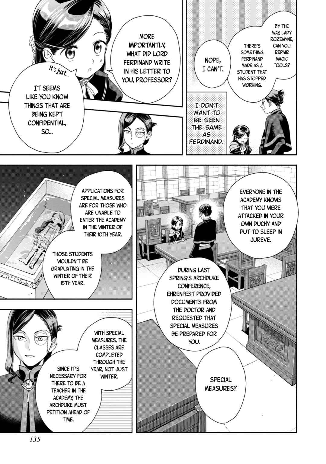 Page 30 Chapter 7 Honzuki no Gekokujou: Shisho ni Naru Tame ni wa Shudan o Erandeiraremasen—Dai 4-bu: Kizokuin no Toshokan o Sukuitai!