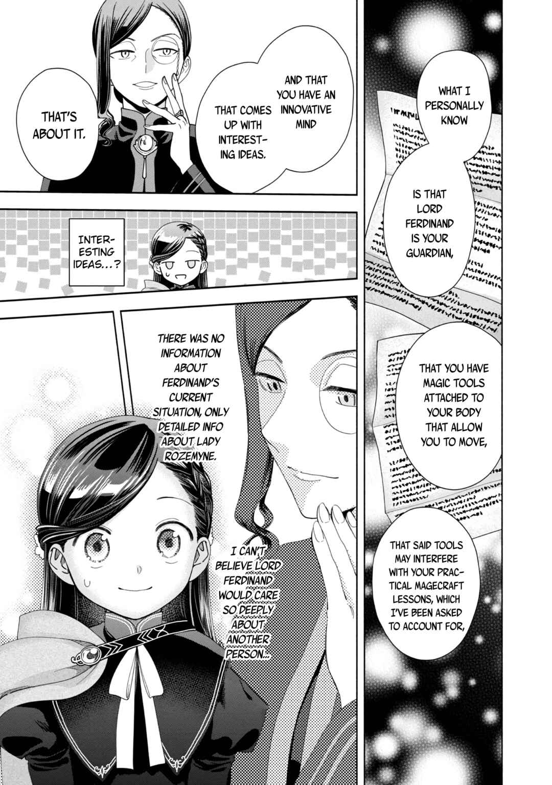 Page 32 Chapter 7 Honzuki no Gekokujou: Shisho ni Naru Tame ni wa Shudan o Erandeiraremasen—Dai 4-bu: Kizokuin no Toshokan o Sukuitai!