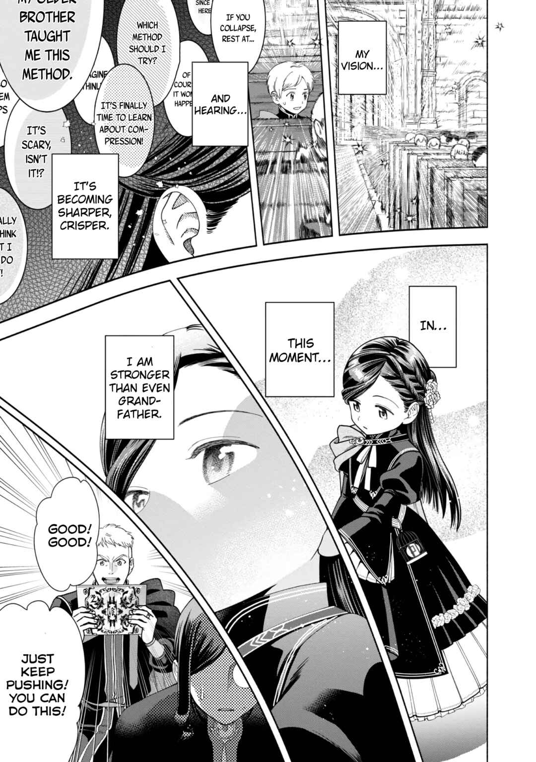 Page 12 Chapter 10 Honzuki no Gekokujou: Shisho ni Naru Tame ni wa Shudan o Erandeiraremasen—Dai 4-bu: Kizokuin no Toshokan o Sukuitai!