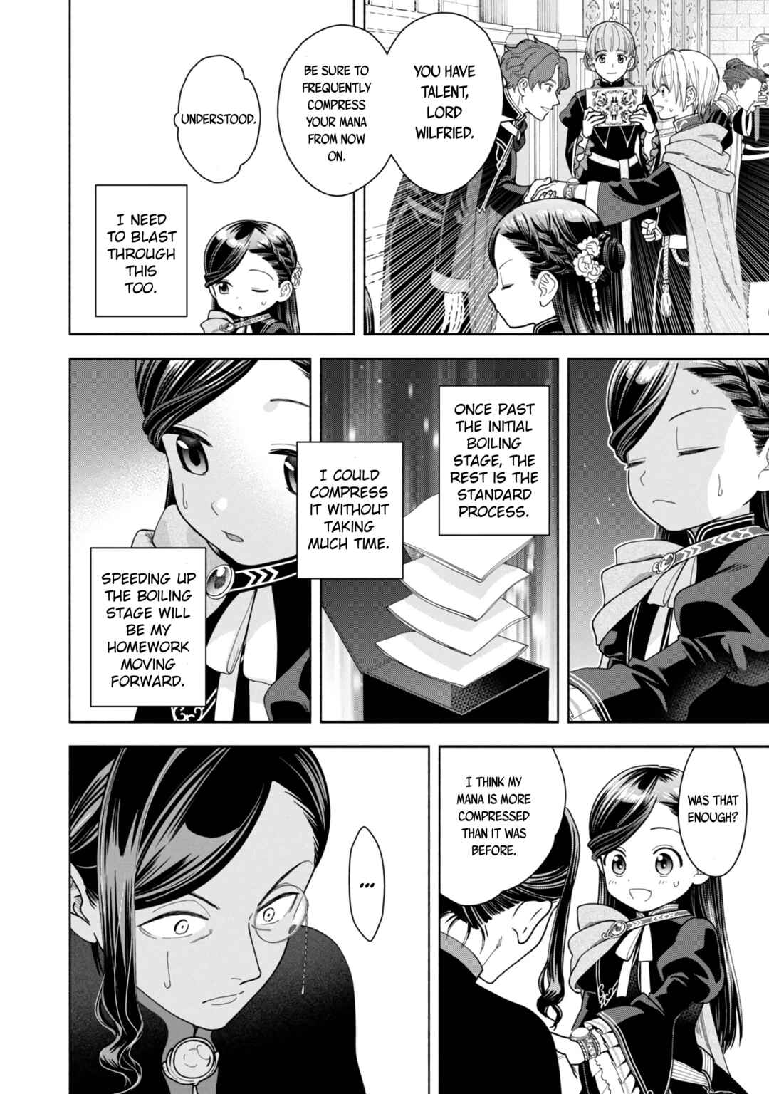 Page 15 Chapter 10 Honzuki no Gekokujou: Shisho ni Naru Tame ni wa Shudan o Erandeiraremasen—Dai 4-bu: Kizokuin no Toshokan o Sukuitai!