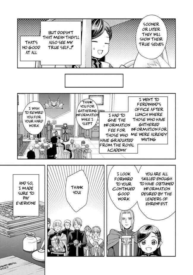 Page 26 Chapter 3 Honzuki no Gekokujou: Shisho ni Naru Tame ni wa Shudan o Erandeiraremasen—Dai 4-bu: Kizokuin no Toshokan o Sukuitai!