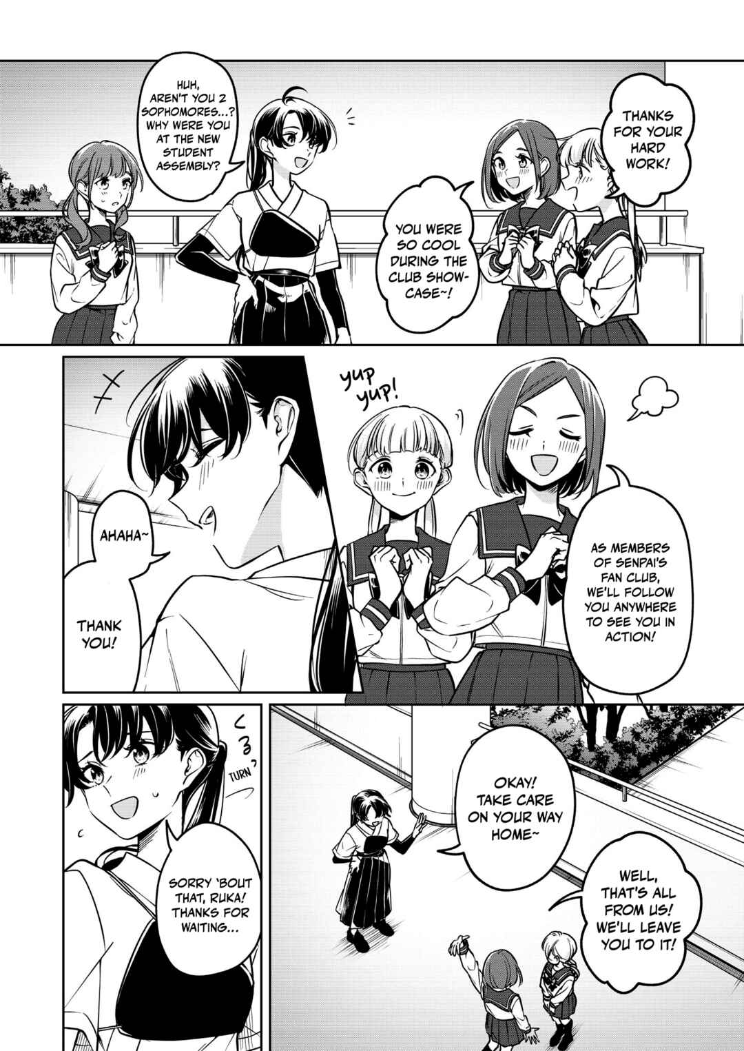 Page 12 Chapter 5 The Prince of the Girls’ School Seems to Only Have Eyes for Me Yuri Anthology Comic