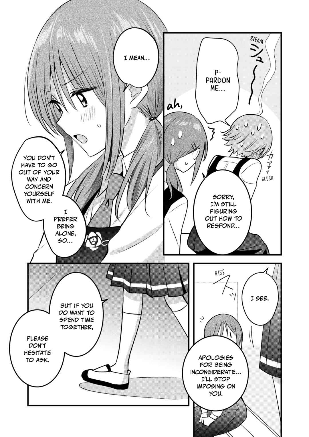 Page 19 Chapter 2 The Prince of the Girls’ School Seems to Only Have Eyes for Me Yuri Anthology Comic