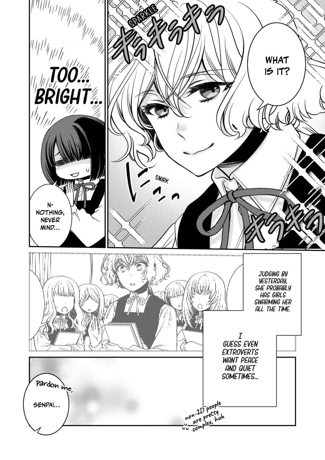 Page 12 Chapter 4 The Prince of the Girls’ School Seems to Only Have Eyes for Me Yuri Anthology Comic