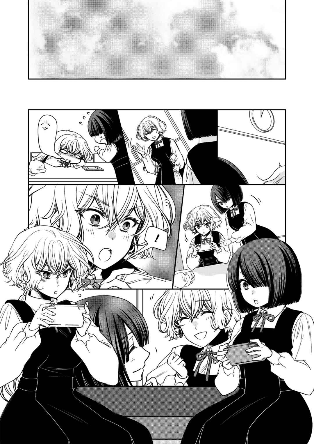 Page 17 Chapter 4 The Prince of the Girls’ School Seems to Only Have Eyes for Me Yuri Anthology Comic