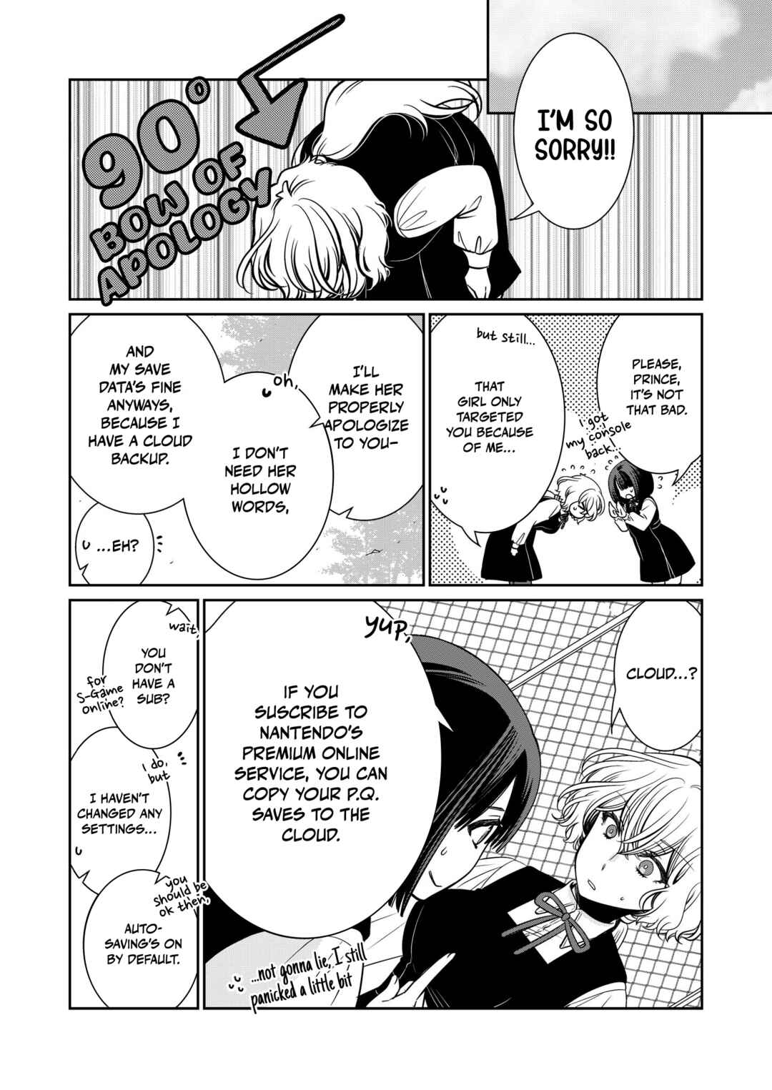 Page 24 Chapter 4 The Prince of the Girls’ School Seems to Only Have Eyes for Me Yuri Anthology Comic