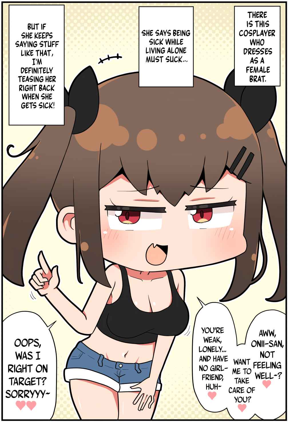 Page 1 Chapter 7 I Feel Like Ive Met That Bratty Cosplayer Somewhere Before