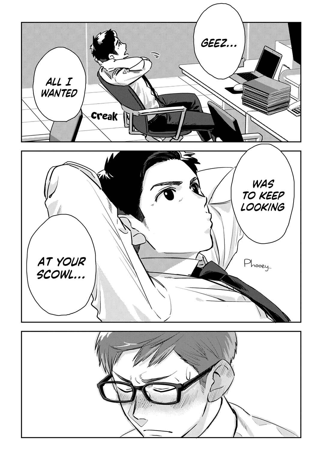 Page 13 Chapter 2 Boss／The Subordinate Over The Monitor