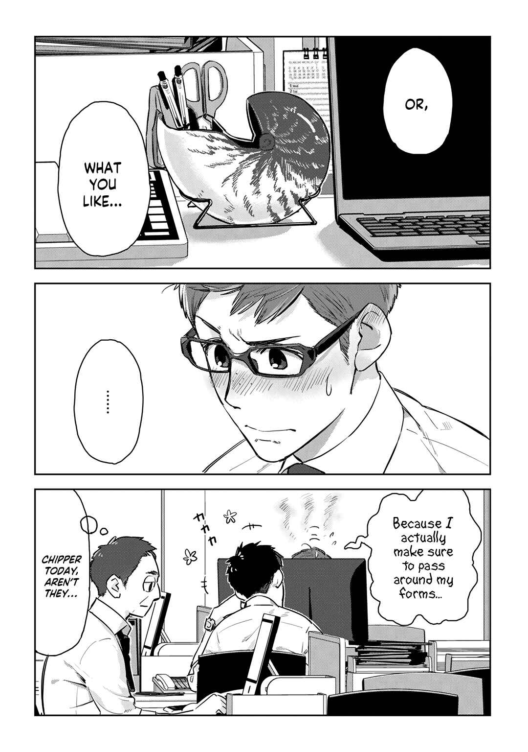 Page 13 Chapter 4 Boss／The Subordinate Over The Monitor