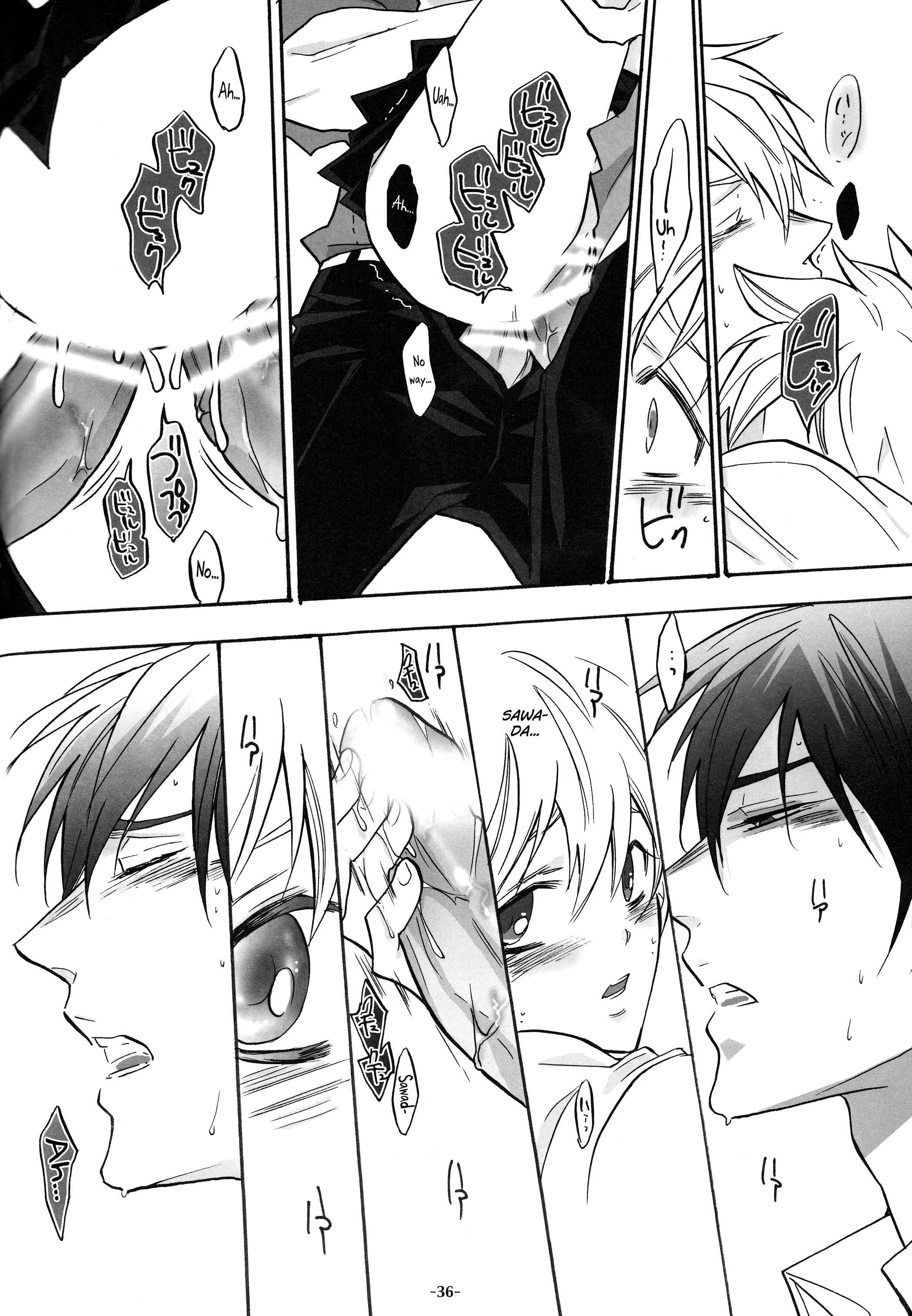 Page 36 Chapter Unknown_265a Katekyo Hitman REBORN! - 3P Murano Nyotaika Hen (Doujinshi)