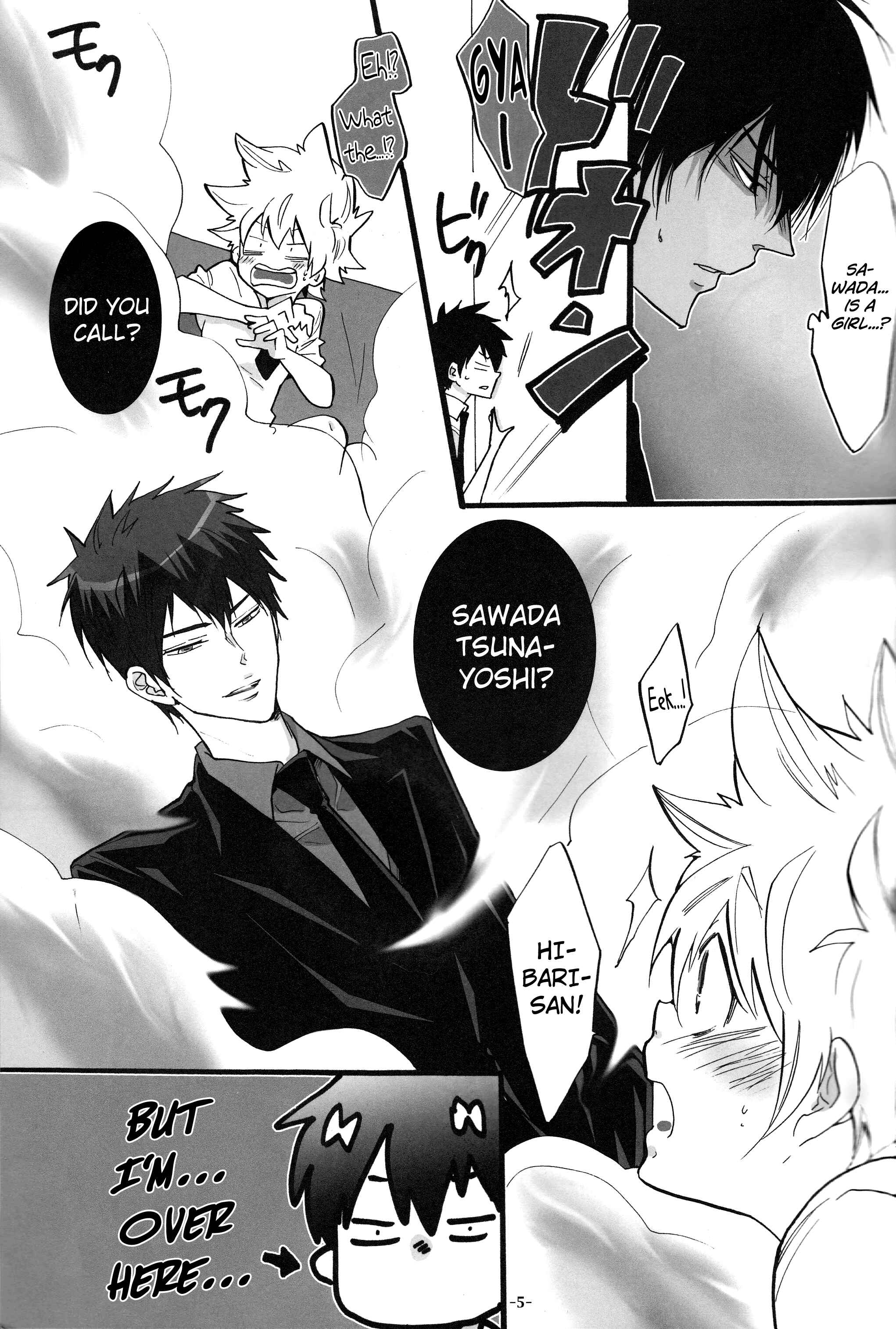 Page 5 Chapter Unknown_265a Katekyo Hitman REBORN! - 3P Murano Nyotaika Hen (Doujinshi)
