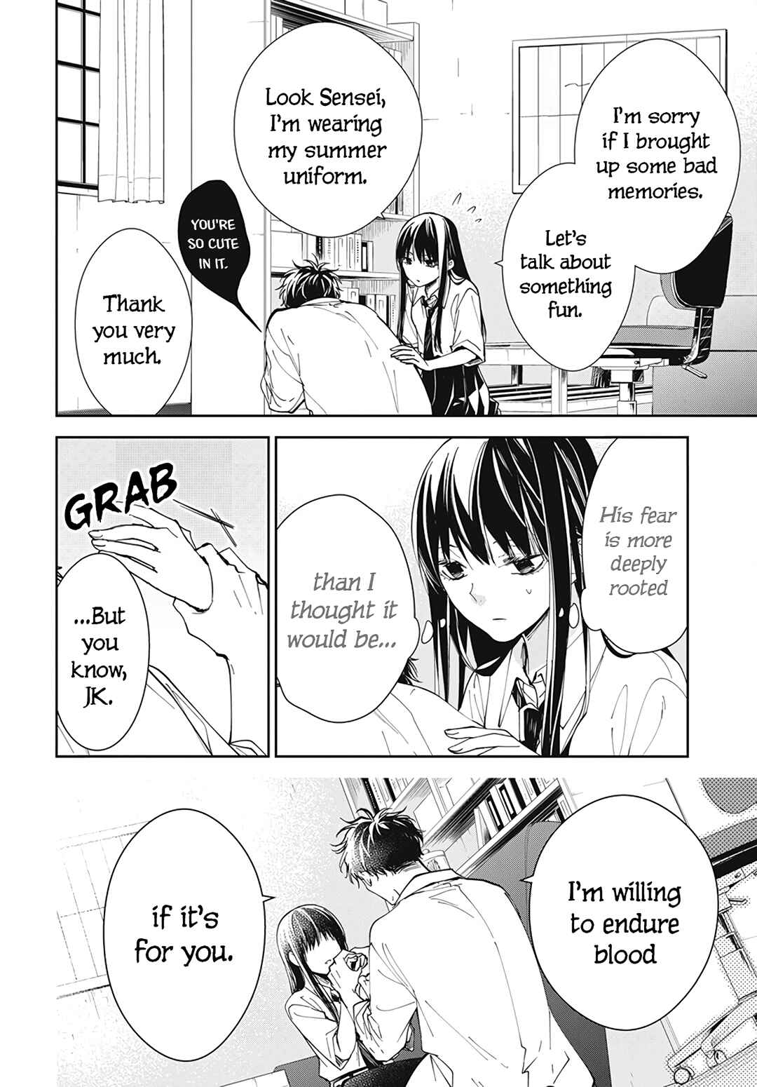 Page 10 Chapter 76 Tsuiraku JK to Haijin Kyoushi