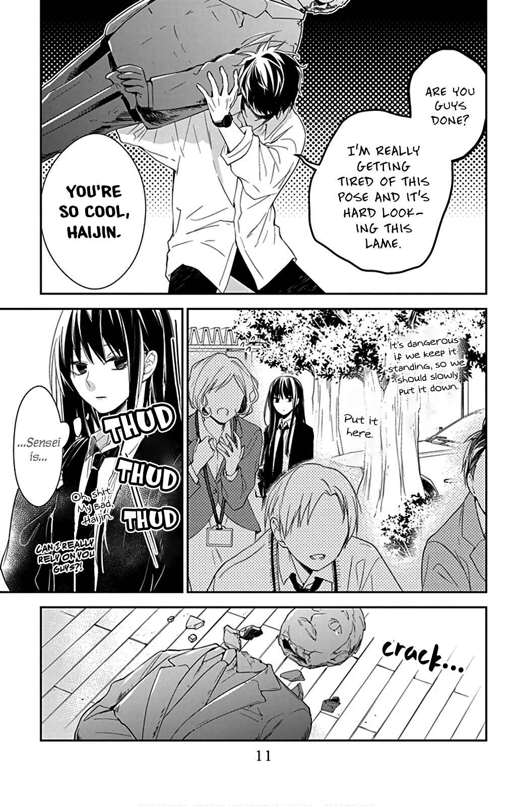 Page 13 Chapter 50 Tsuiraku JK to Haijin Kyoushi
