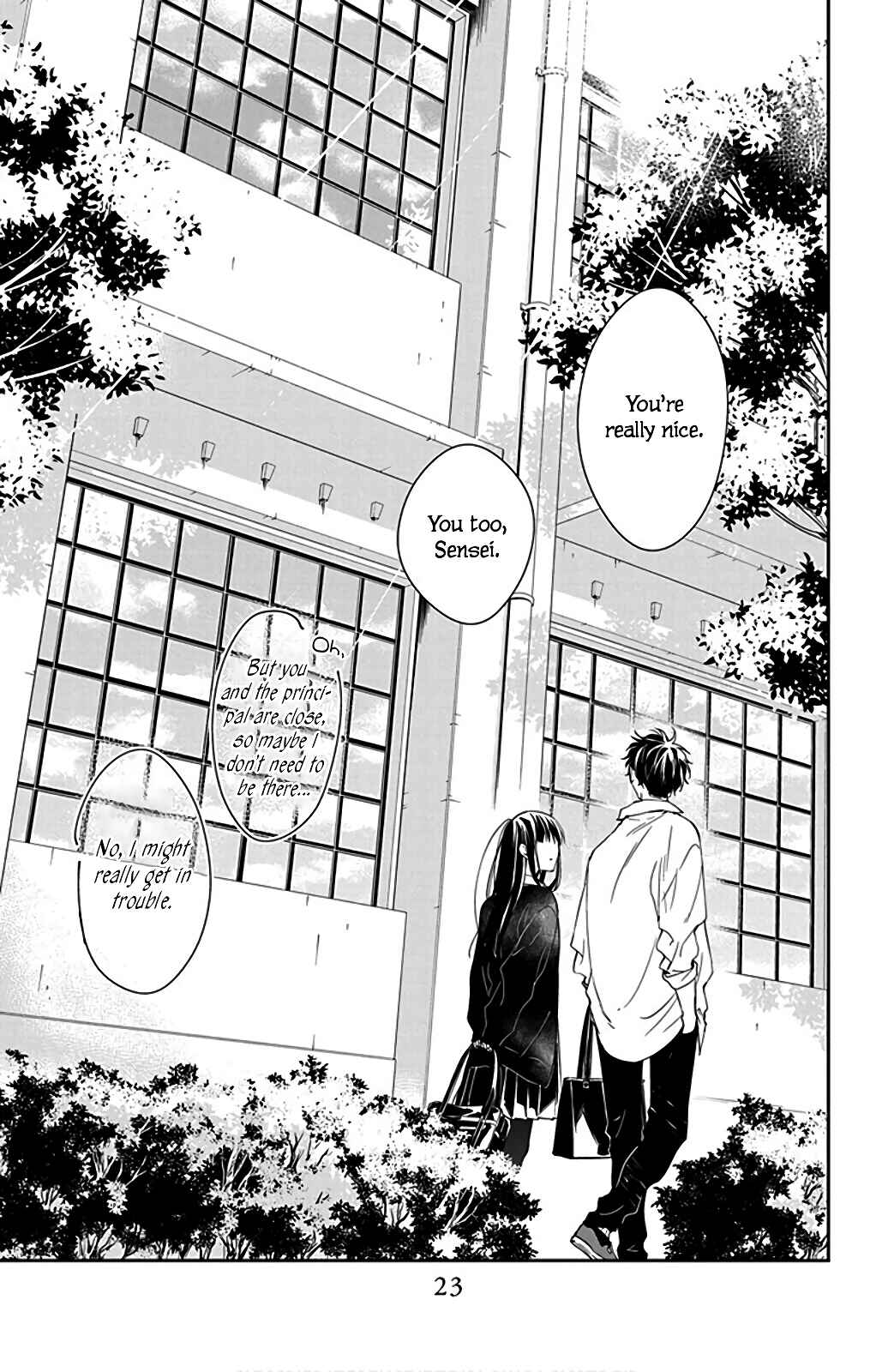 Page 24 Chapter 50 Tsuiraku JK to Haijin Kyoushi